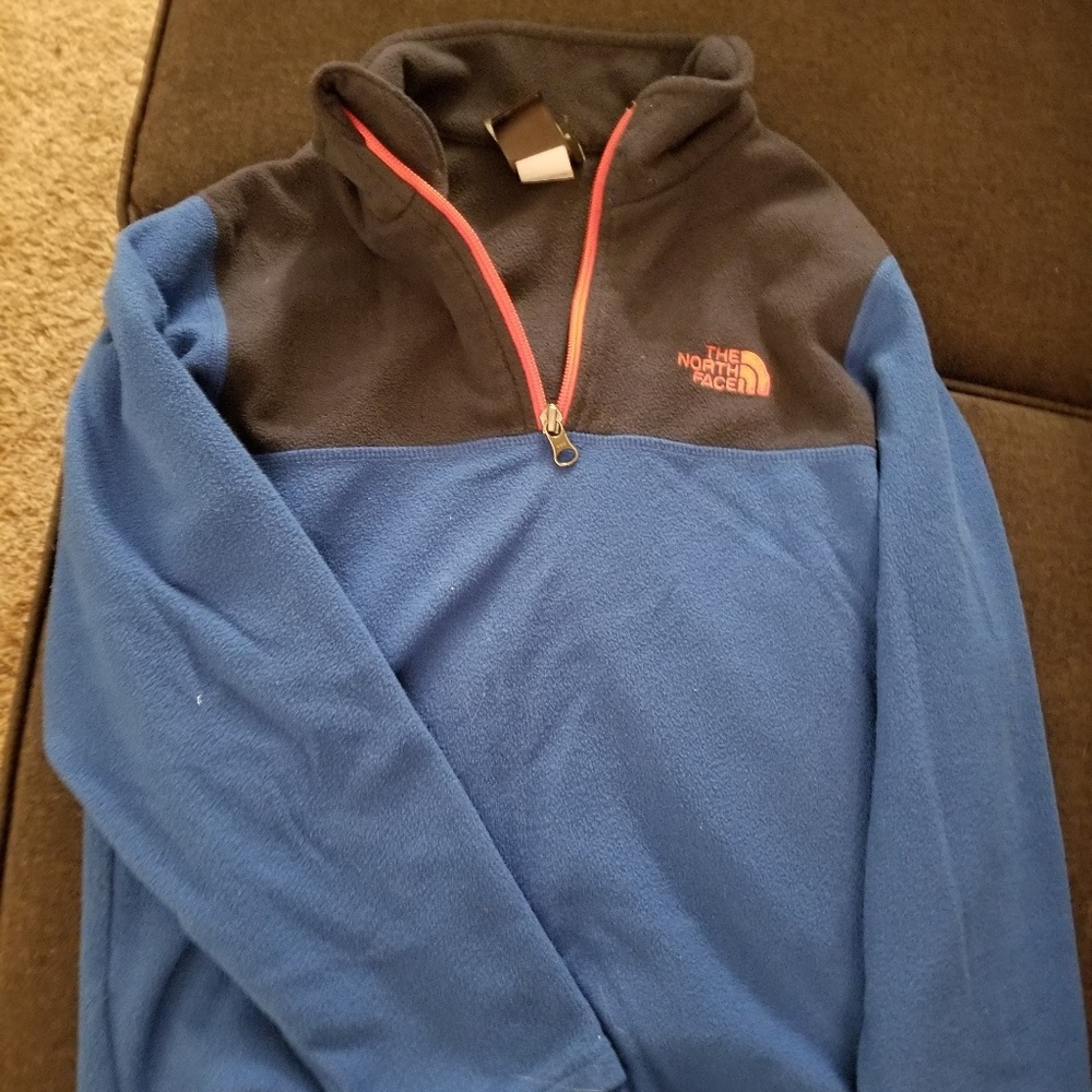 The North Face fleece boys sz med. 10/12